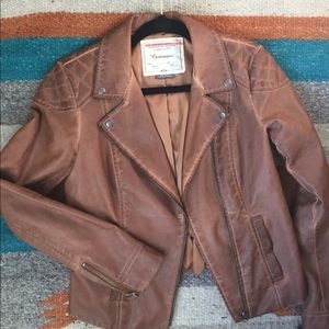 Anthropologie Vegan Leather Jacket
